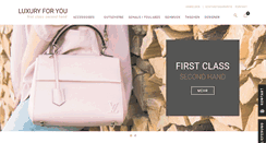Desktop Screenshot of luxury-for-you.ch